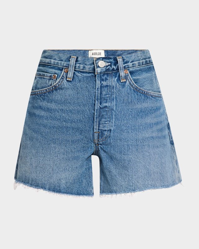 Parker Loose-Fit Vintage Denim Shorts